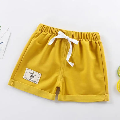 Casual Solid Baby Boy Shorts(4 Months - 5 Years)