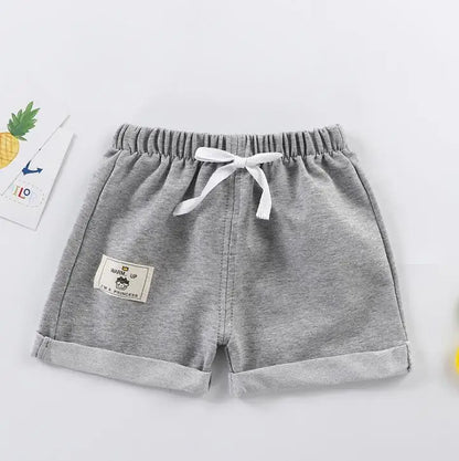 Casual Solid Baby Boy Shorts(4 Months - 5 Years)
