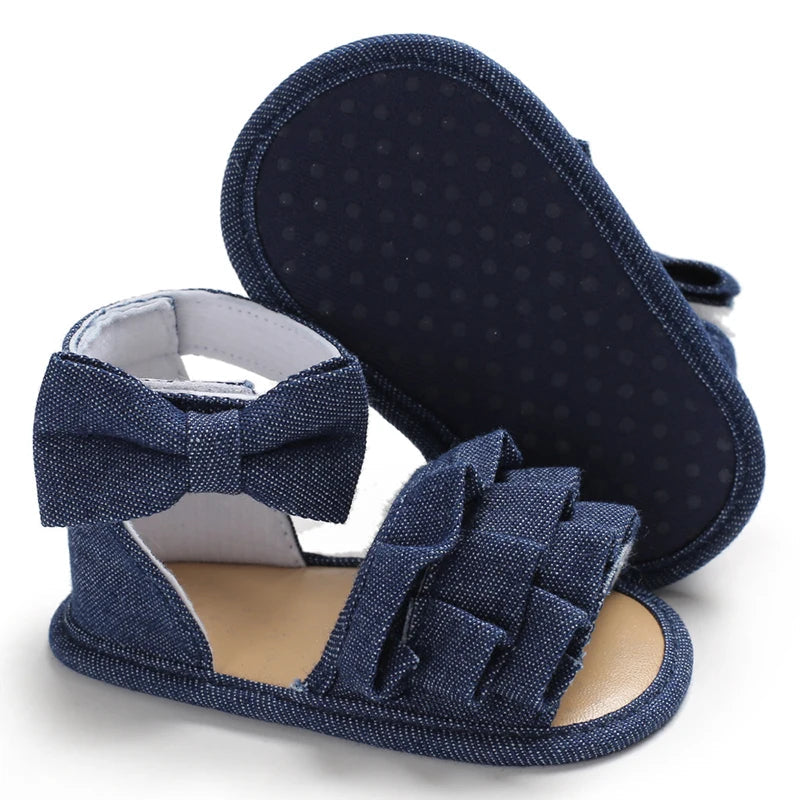 Summer Ballet Sandals for Girls (Newborn-18 Months)