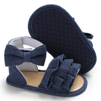 Summer Ballet Sandals for Girls (Newborn-18 Months)