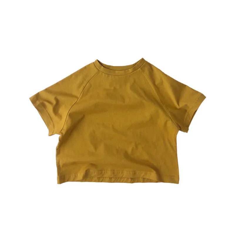 Summer Kids T-shirts: Casual Cotton Tops