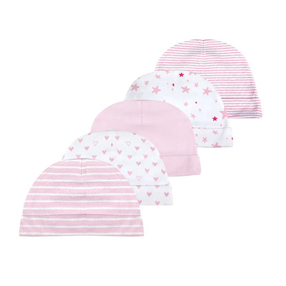 Fashionable Cotton Hats: Set of 5 PCS