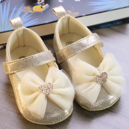 Baby's First Toddler Shoes: Breathable Princess Lace Style