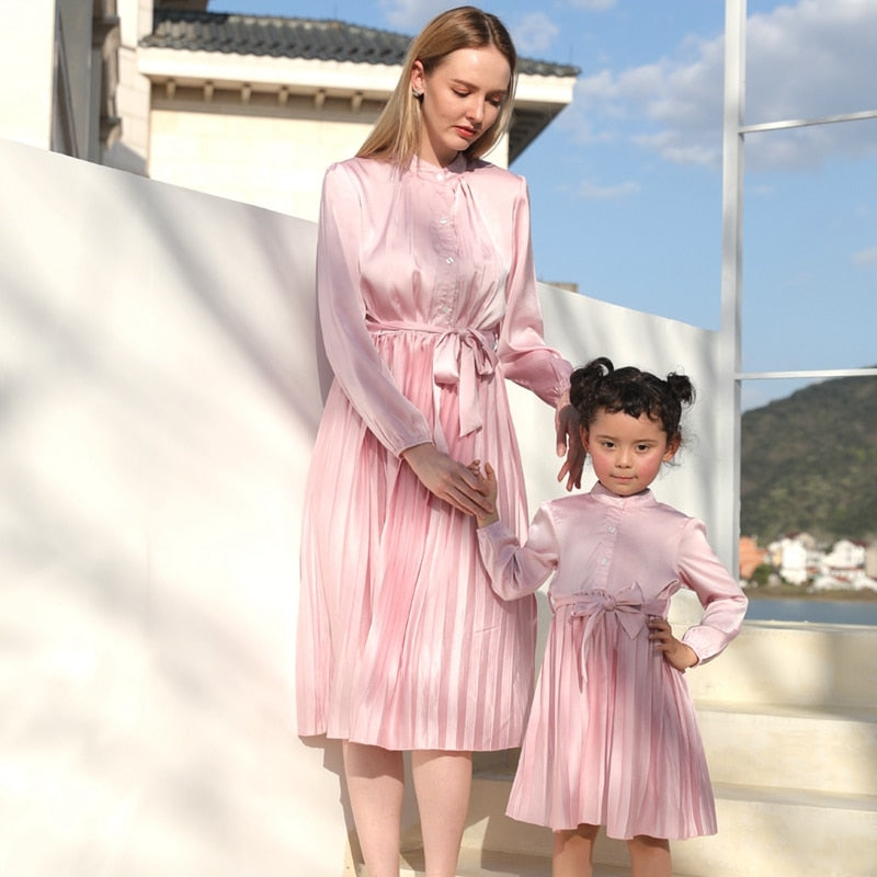 Classy Matching Mother Daughter Dresses