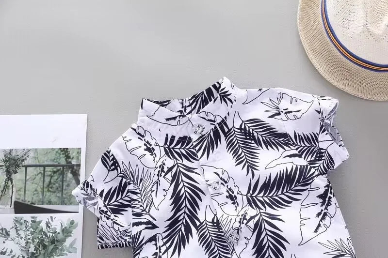 Summer Baby Fashion Set: Stylish Toddler Outfit