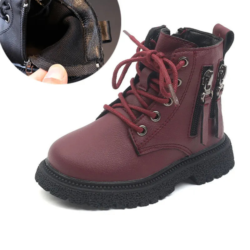 Rubber Boots for Children: Trendy and Cozy Winter Ankle Boots