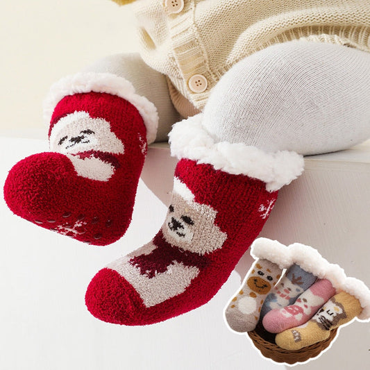 Warm Thick Terry Socks For Baby
