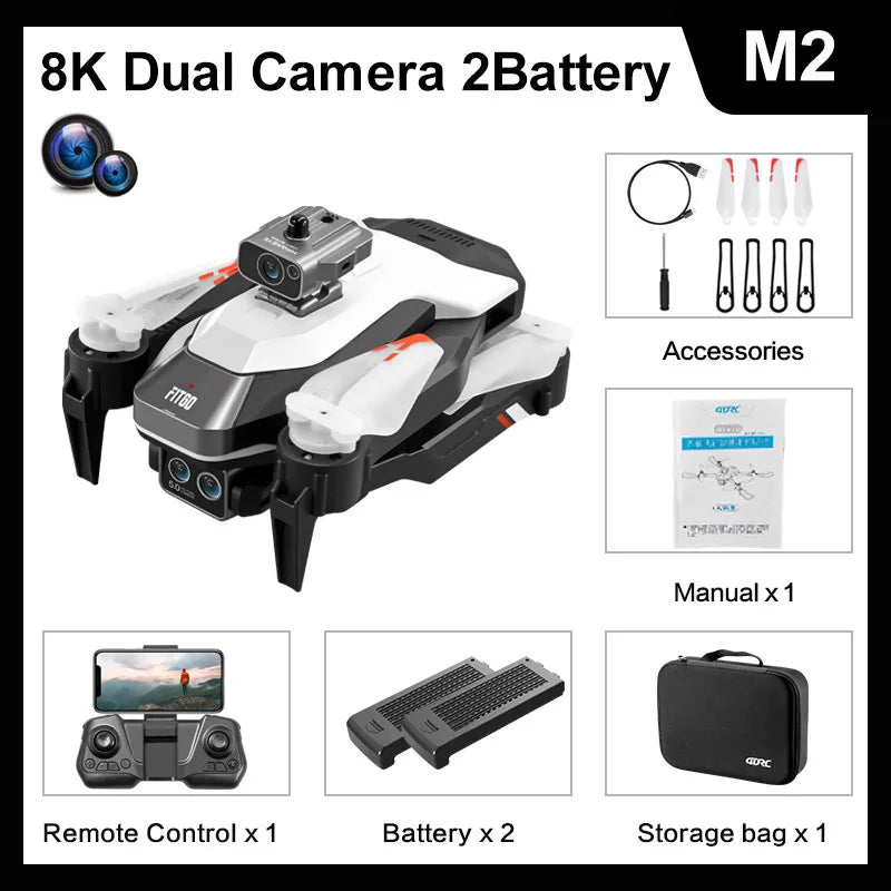 High Definition 8K Camera Drone with Obstacle Avoidance