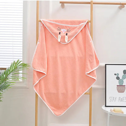 Super Soft Hooded Baby Towels: Cozy Bath Blanket