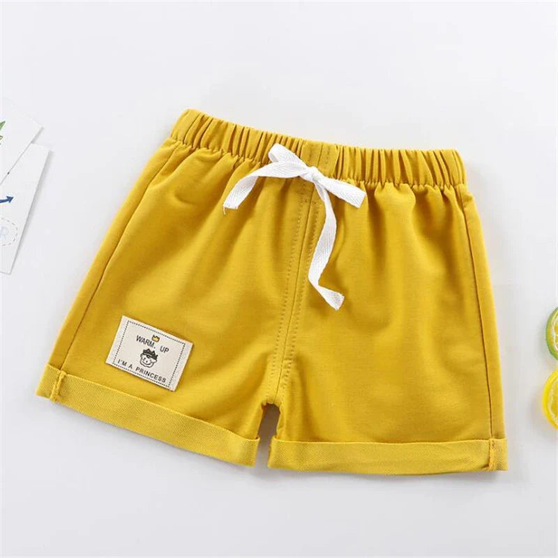 Casual Solid Baby Boy Shorts(4 Months - 5 Years)