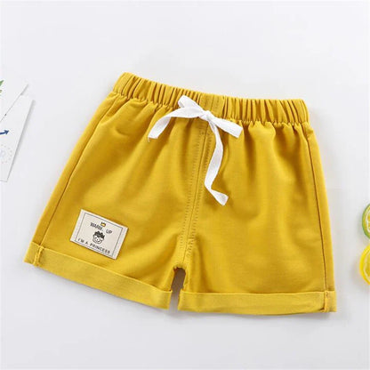 Casual Solid Baby Boy Shorts(4 Months - 5 Years)