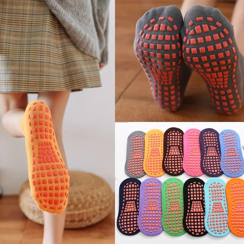 Anti-Slip Trampoline Socks: Parent-Child Cotton Sports Socks