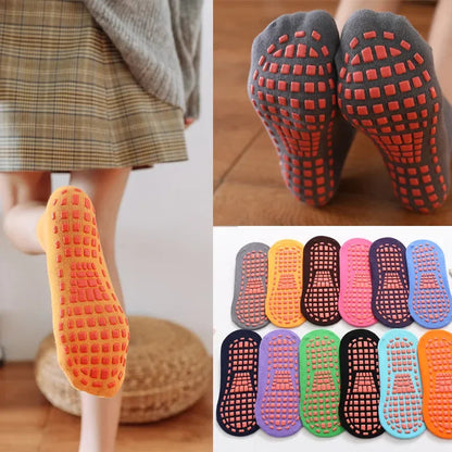 Anti-Slip Trampoline Socks: Parent-Child Cotton Sports Socks