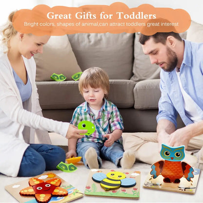 Montessori Wooden Puzzle