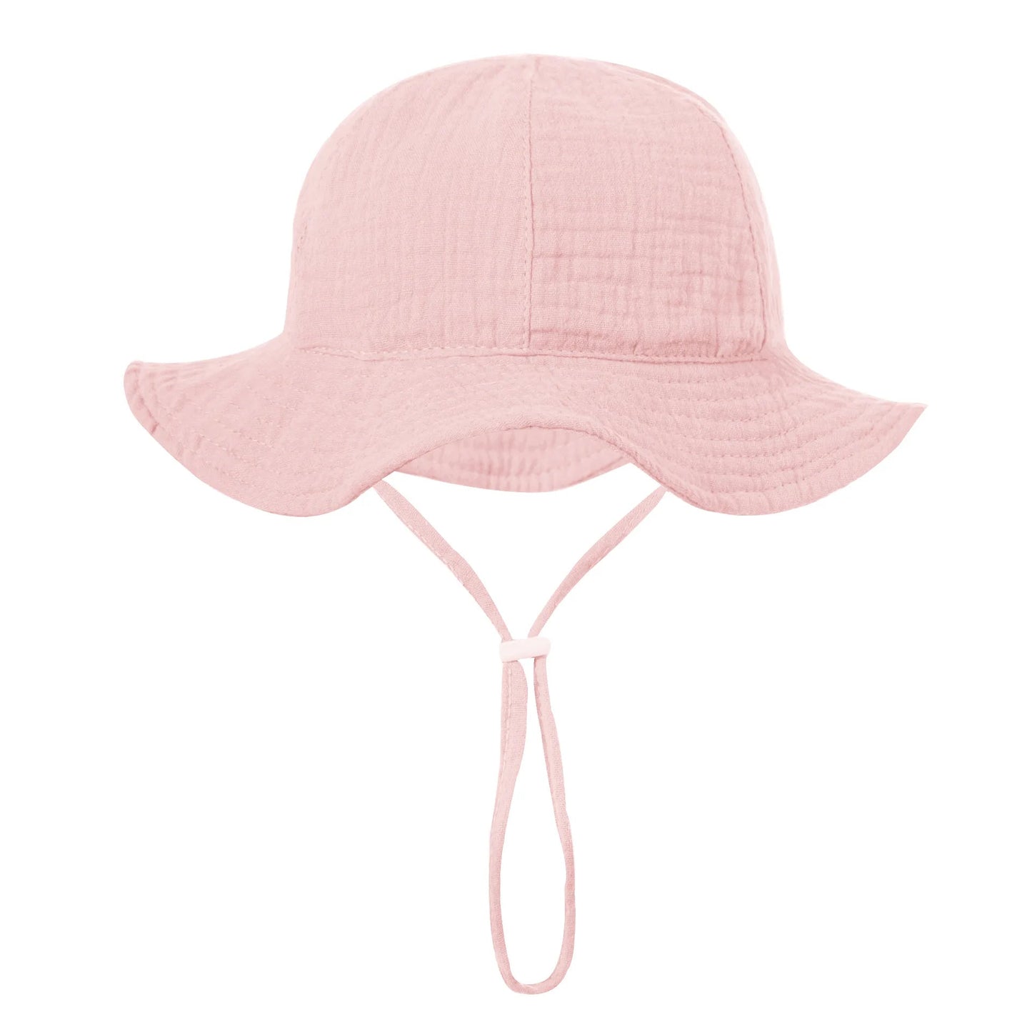 Summer Baby Cotton Bucket Hat: Sunscreen Outdoor Cap