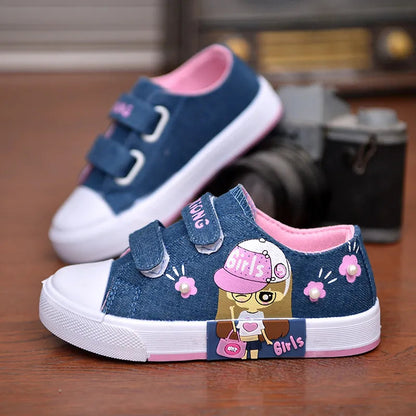 Canvas Sneakers: Non-slip and Breathable Casual Shoes for Kids