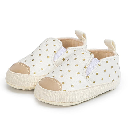 Baby Casual Shoes: Leather, Non-slip Soft-sole