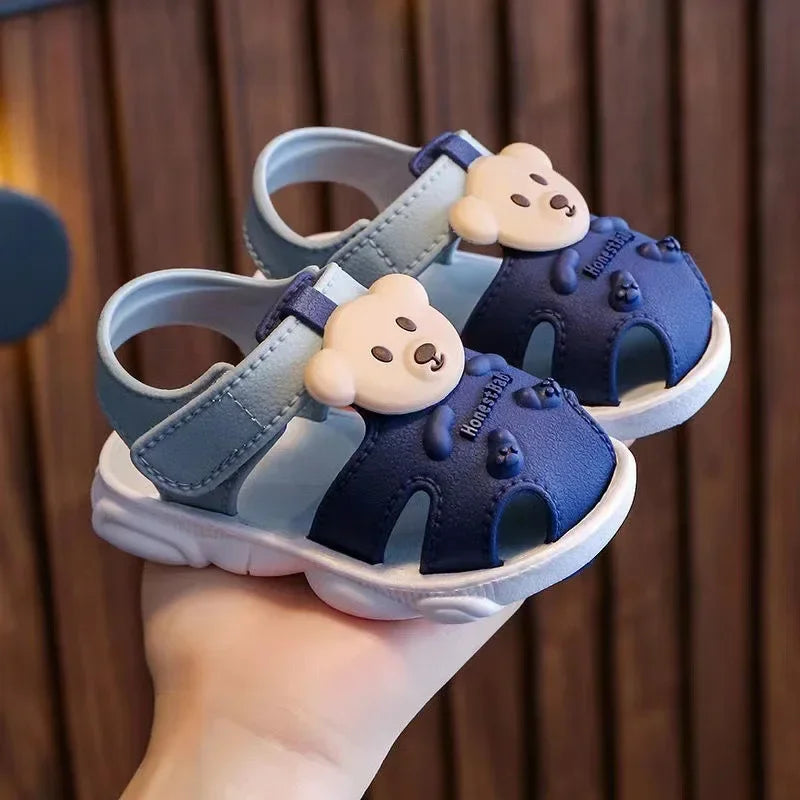 Baby Beach Sandals - Comfortable Cartoon Toddler Sandals