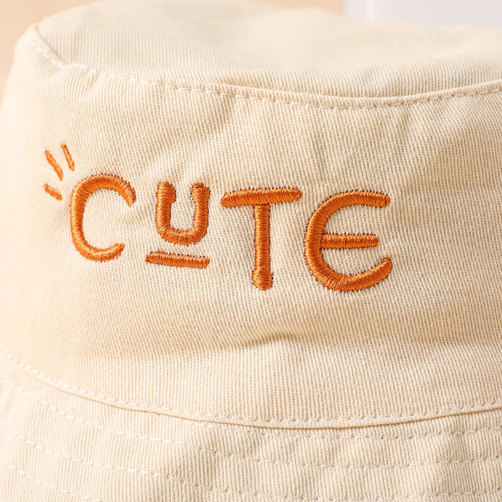 Double-Sided Kids Bucket Hat: Cute and Versatile Sun Protection