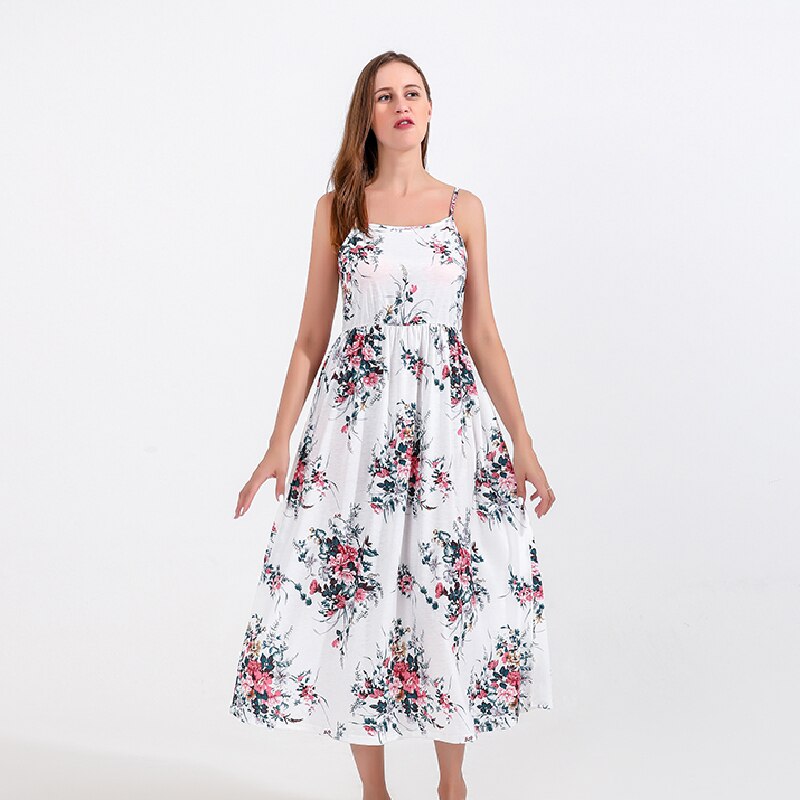 Fashion For Mother and Baby With Floral Print