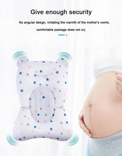 Baby Bath Support Mat - Anti-Slip & Comfortable