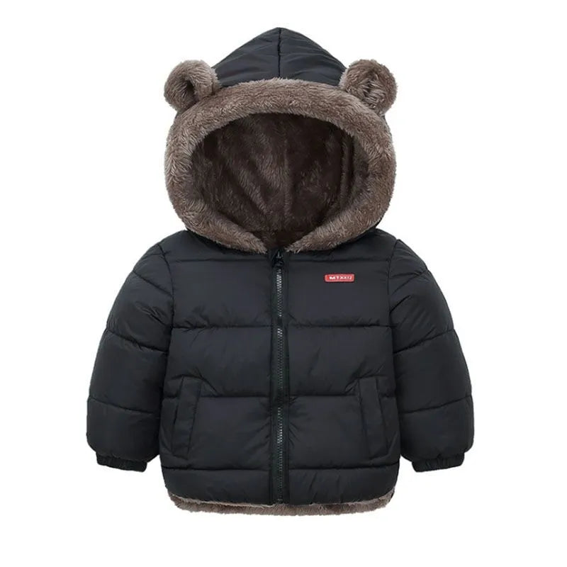 Thicken Hooded Jacket for Babies (2-6 Years)