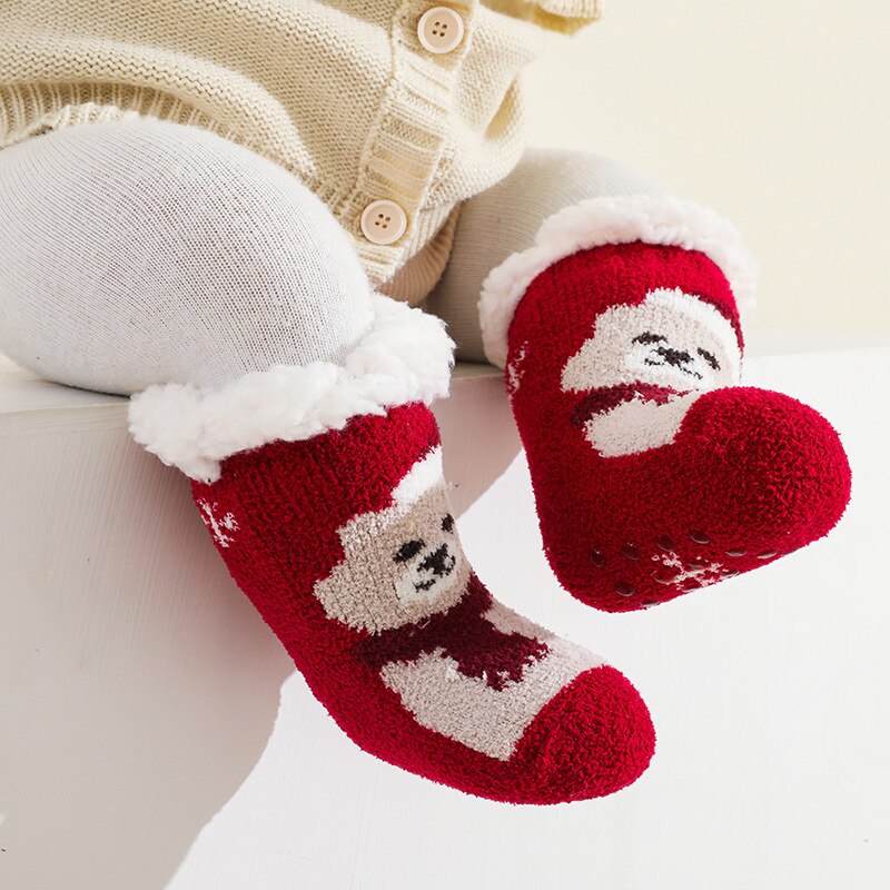 Warm Thick Terry Socks For Baby