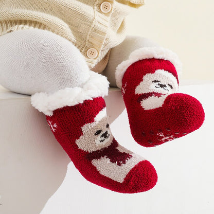 Warm Thick Terry Socks For Baby