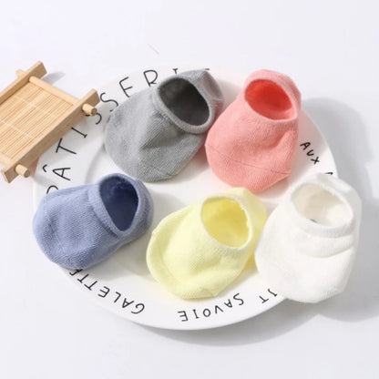 Floor Socks: Unisex Cotton Anti-slip Short Ankle Socks for Baby