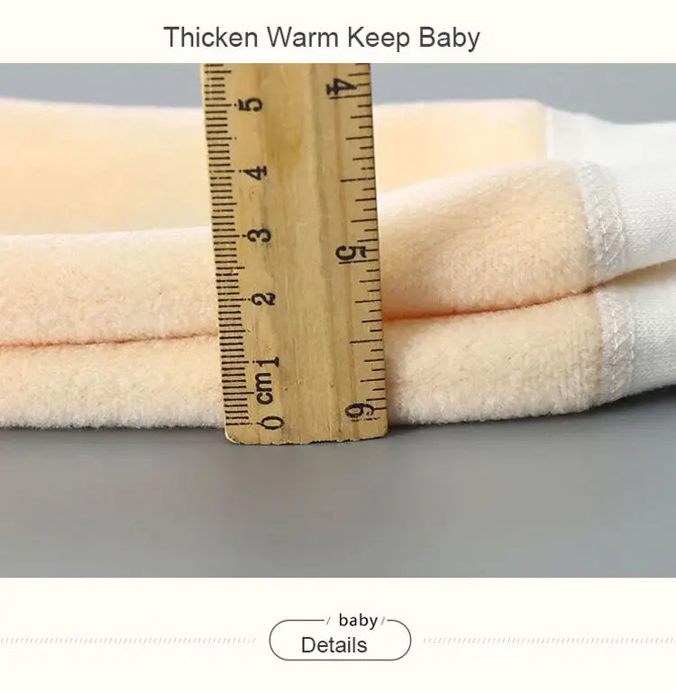 Warm Plush Kids Clothing Sets for Autumn/Winter