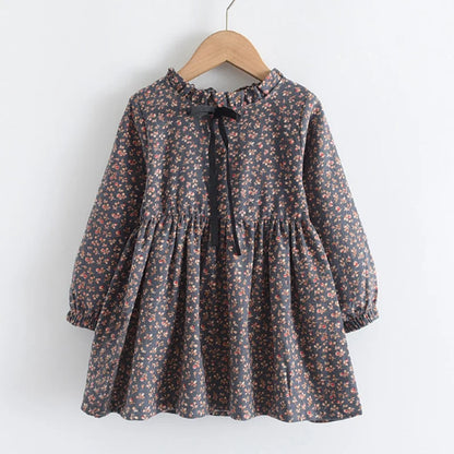 Girls Floral Princess Dress - Casual Spring Costume (2-8 Years)