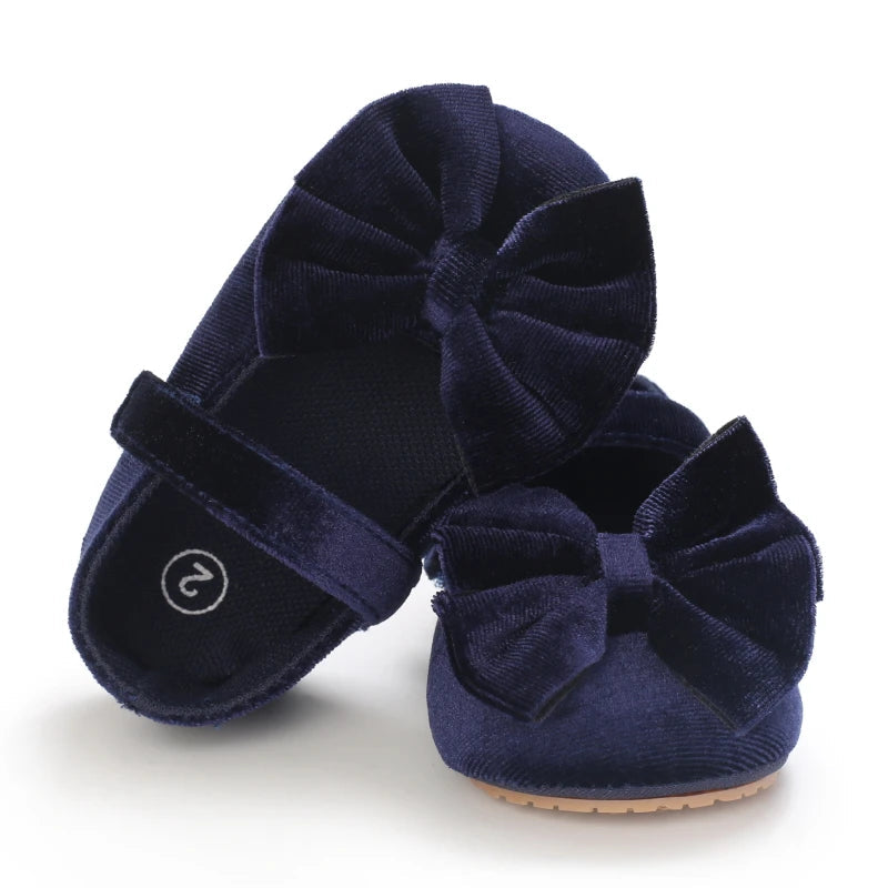 Princess Shoes - Baby Girls' Bow Flat Shoes for First Steps