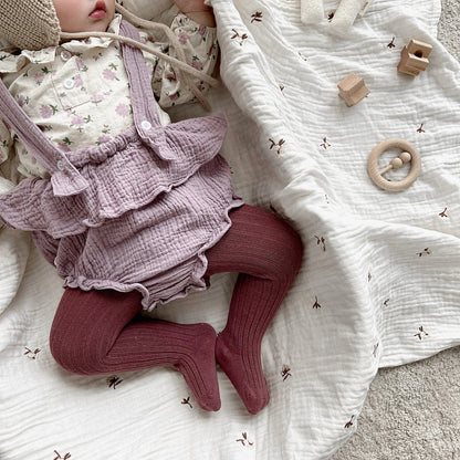 Cozy Cotton Pantyhose for Baby Girls - Infant to Toddler