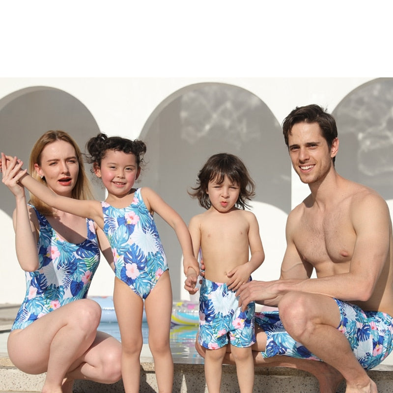 Summer Family Matching Swimwear