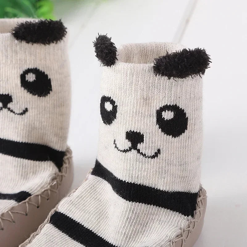 Cute Cartoon Animal Floor Socks: Winter Anti-Slip Sole for BaBy