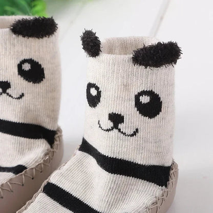 Cute Cartoon Animal Floor Socks: Winter Anti-Slip Sole for BaBy