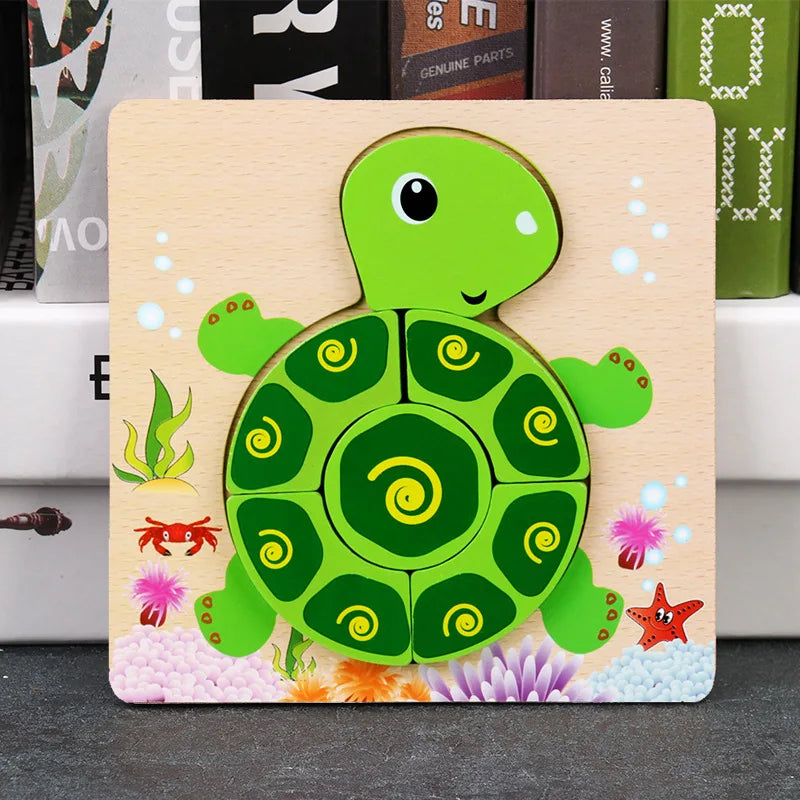Montessori Wooden Puzzle