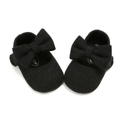 Princess Shoes for Babies: Anti-Slip Bow Sneakers