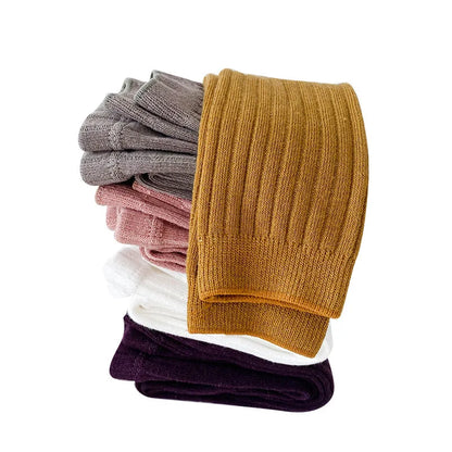 Warm Baby Leggings - Spring/Autumn Soild Color Cotton Pants for Kids