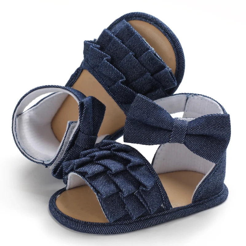 Summer Ballet Sandals for Girls (Newborn-18 Months)