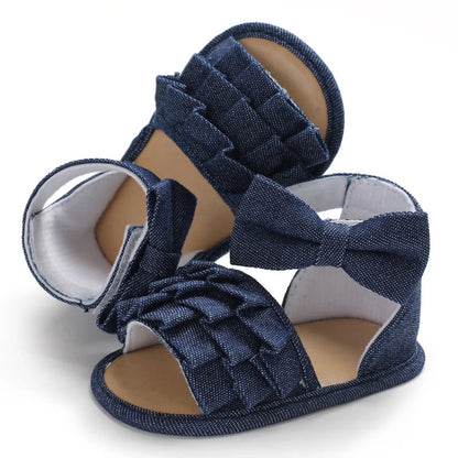 Summer Ballet Sandals for Girls (Newborn-18 Months)