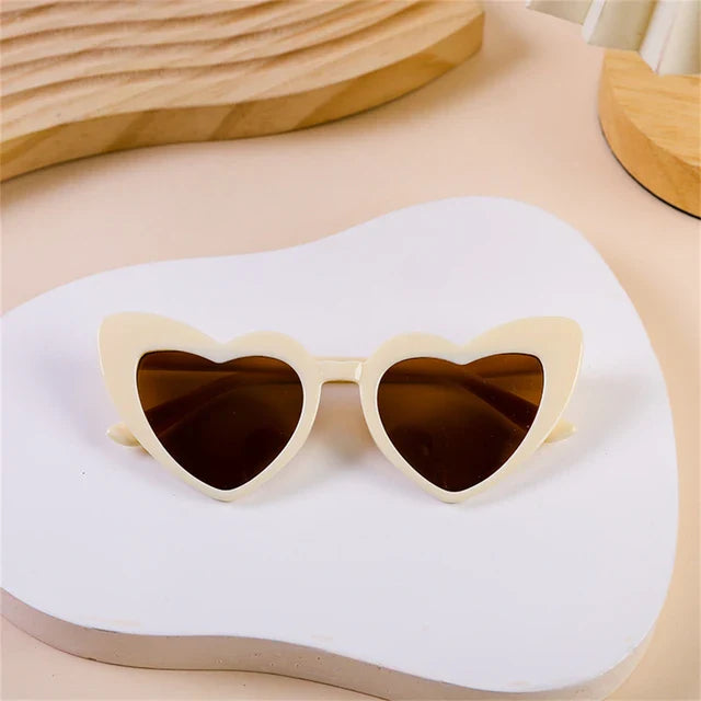 Chic Heart Shaped Sunglasses / Eye wear