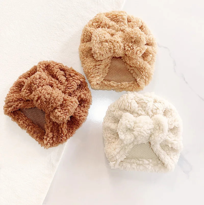 Cute Knitted Beanie Hat for Baby - Cozy Winter Hat