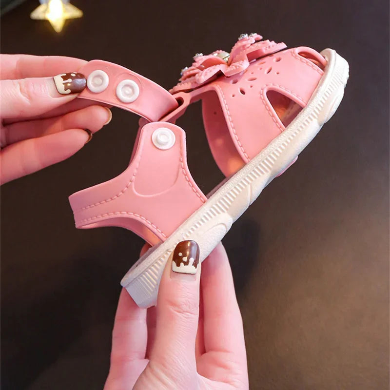 Bow Summer Sandals for Baby Girls