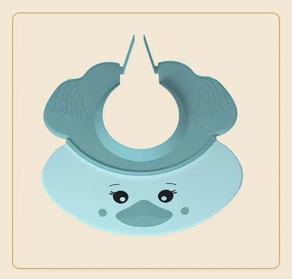 Kids Visor Shampoo Cap - Hippo Style