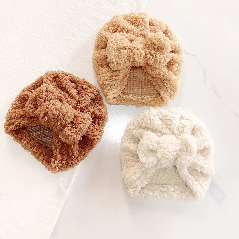 Cute Knitted Beanie Hat for Baby - Cozy Winter Hat