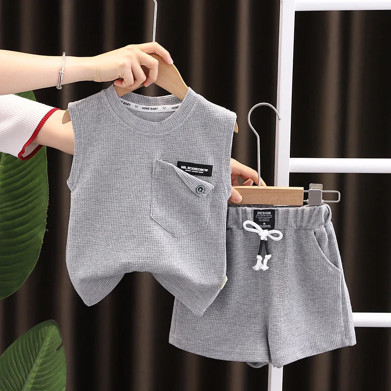 Summer Baby Sports Set: Stylish Toddler Outfit