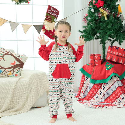 Family Matching Pajamas Cute Soft One-piece Rompers