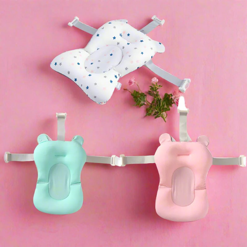 Portable Newborn Bath Support Pad - Comfortable and Foldable