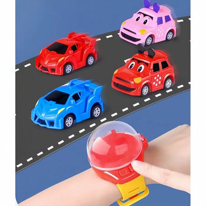 Kids Mini Watch Remote Control Car - USB Charging, Birthday Gift
